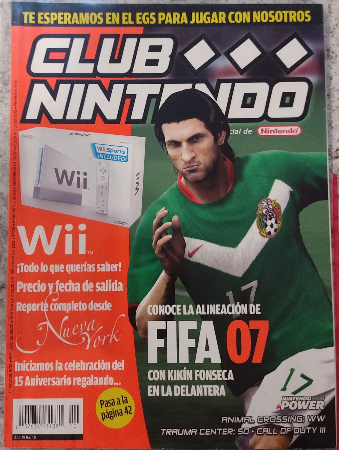 TS Club Nintendo Año 15 Numero 10 Fifa 07