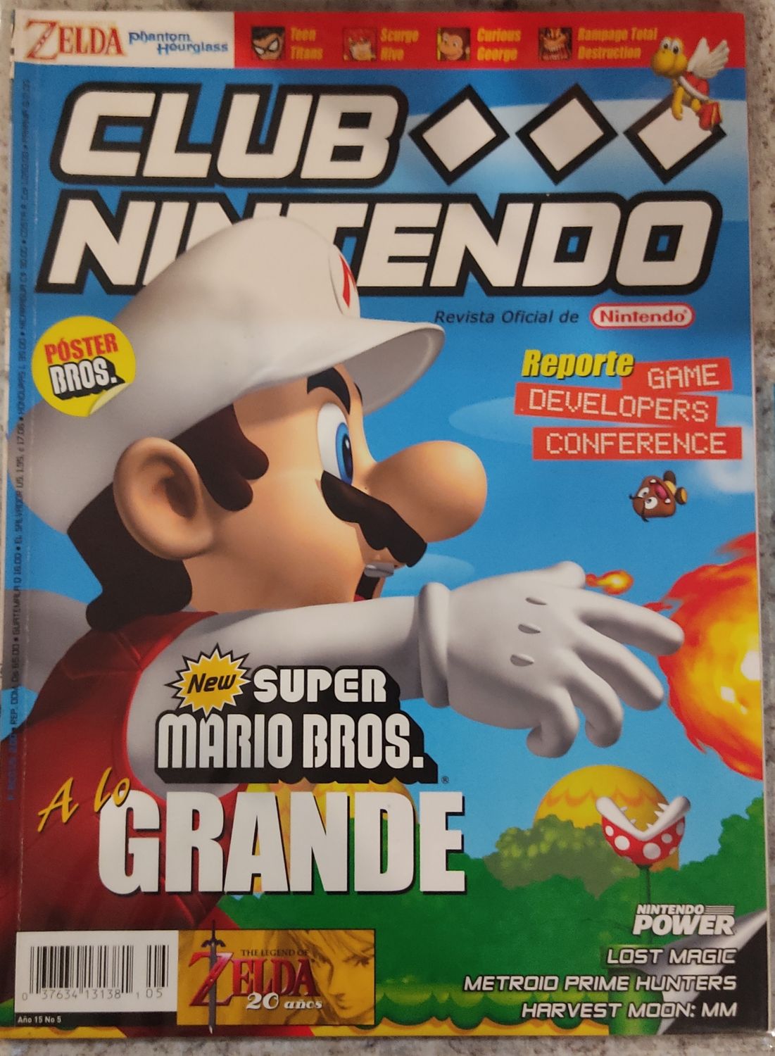 TS Club Nintendo Ano 15 Numero 5 New Super Mario Bros