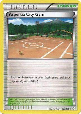 Aspertia City Gym - 127/149 - Uncommon
Black &amp; White 7: Boundaries Crossed Singles
