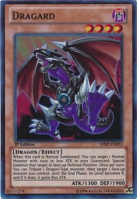 Dragard - SHSP-EN092 - Super Rare 1st Edition
Shadow Specters 1st Edition Singles