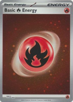 Fire Energy - SVE002 - Galaxy Holo Scarlet &amp; Violet 151 Singles