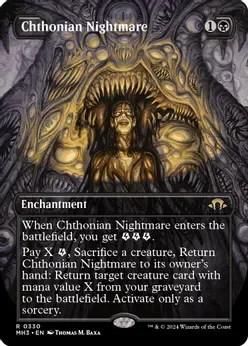 SJ Chthonian Nightmare (Borderless) - Modern Horizons 3 (MH3)
Modern Horizons 3 Foil
