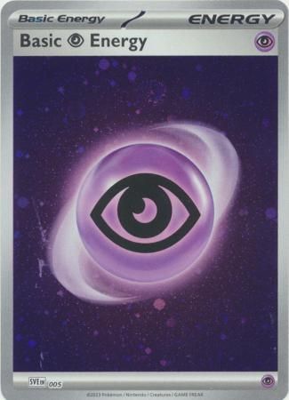 Psychic Energy - SVE005 -Galaxy Holo Scarlet &amp; Violet 151 Singles