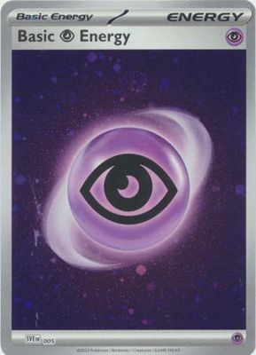 Psychic Energy - SVE005 -Galaxy Holo Scarlet &amp; Violet 151 Singles