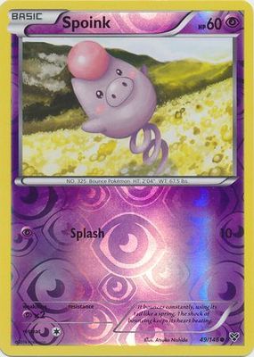 Spoink - 49/146 - Common Reverse Holo
XY (Base Set) Reverse Holo Singles