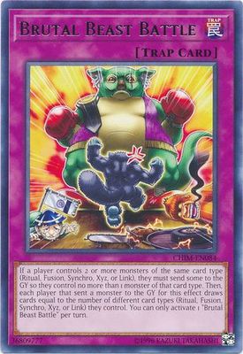 Brutal Beast Battle - CHIM-EN084 - Rare Unlimited Chaos Impact Unlimited Singles *Espanol*