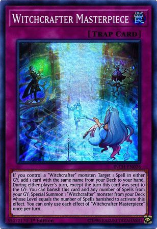 Witchcrafter Masterpiece - INCH-EN026 - Super Rare 1st Edition
The Infinity Chasers Singles