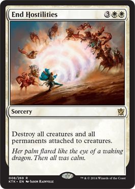 End Hostilities 008/269 Khans of Tarkir Singles(español)