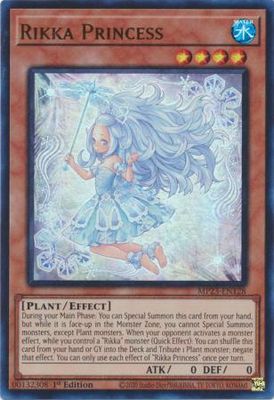 Rikka Princess - MP23-EN128 - Ultra Rare 1st Edition
Mega Tin 2023 Dueling Heroes Singles