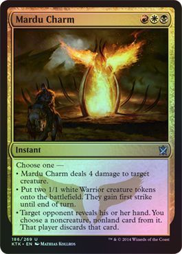 Mardu Charm - Foil 186/269
Khans of Tarkir Foil Singles