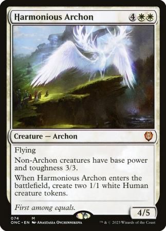 Harmonious Archon 074
Phyrexia All Will Be One Commander