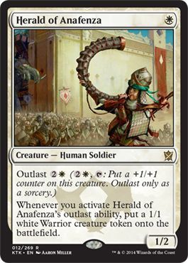 Herald of Anafenza 012/269 Khans of Tarkir Singles