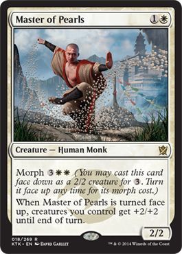 Master of Pearls 018/269
Khans of Tarkir Singles