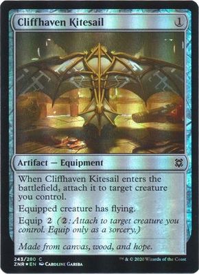 Cliffhaven Kitesail 243/280 - Foil Zendikar Rising Foil Singles