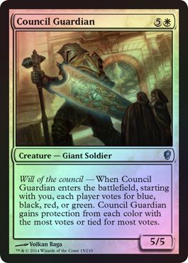 Council Guardian - Foil Conspiracy Foil Singles