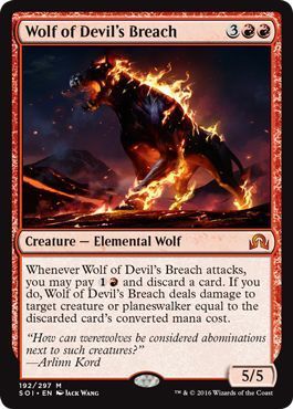 Wolf of Devil&#39;s Breach 192/297 - Shadows over Innistrad Singles (Español)