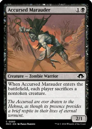 Accursed Marauder - Modern Horizons 3 (MH3) Modern Horizons 3 Foil