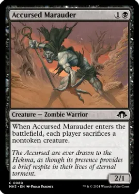 Accursed Marauder - Modern Horizons 3 (MH3) Modern Horizons 3 Foil