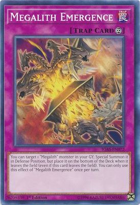 Megalith Emergence - IGAS-EN072 - Common 1st Edition Ignition Assault 1st Edition Singles