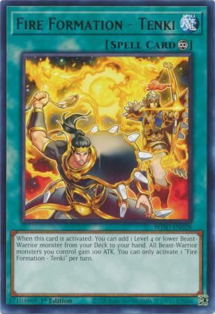 Fire Formation - Tenki - WISU-EN028 - Rare 1st Edition
Wild Survivors 1st Edition Singles