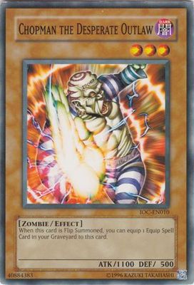 Chopman the Desperate Outlaw - IOC-EN010 - Common Unlimited
Invasion of Chaos [IOC] Unlimited Singles