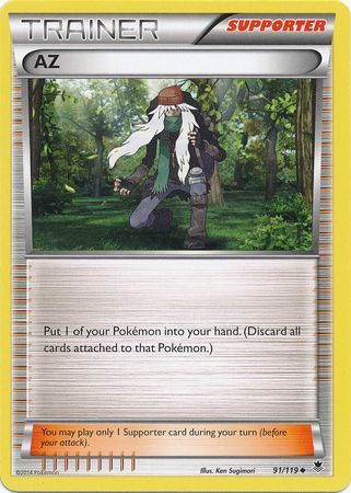 AZ - 91/119 - Uncommon
XY: Phantom Forces Singles