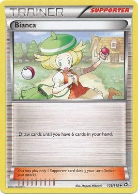 Bianca - 109/113 - Uncommon Black &amp; White 11: Legendary Treasures Singles