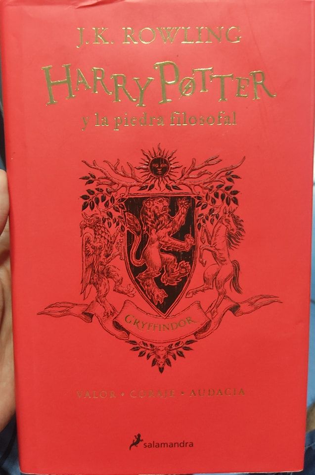 BA5 Harry Potter y la Piedra Filosofal Libro Tapa Dura Espanol