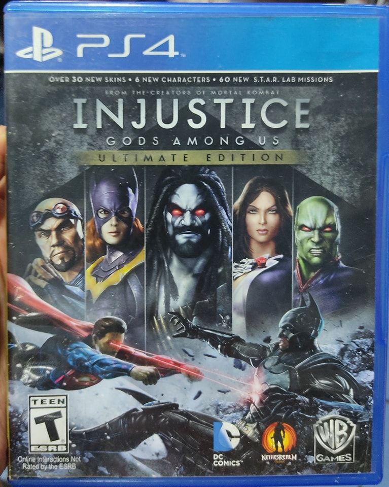 BA5 Injustice Gods Among Us Ultimate Edition Playstation 4 Usado Completo