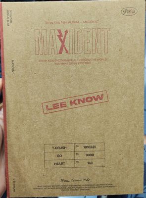 BA5 Stra Kids CD Album Usado Sin Photo Cards