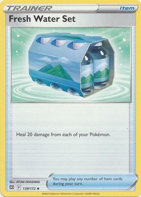 Fresh Water Set - 139/172 - Uncommon Sword &amp; Shield: Brilliant Stars Singles