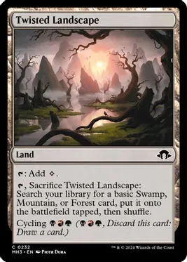 Twisted Landscape - Modern Horizons 3 (MH3) Modern Horizons 3 Foil