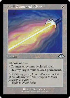 Null Elemental Blast (Retro Frame) - Modern Horizons 3 (MH3)
Modern Horizons 3
