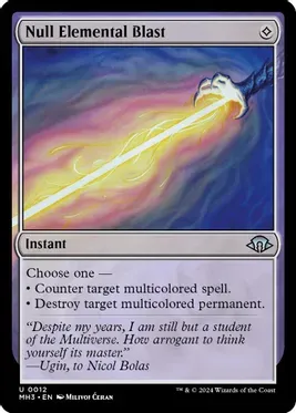 Null Elemental Blast - Modern Horizons 3 (MH3) Modern Horizons 3 Foil
