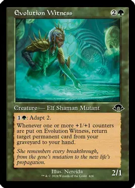Evolution Witness (Retro Frame) - Modern Horizons 3 (MH3) Modern Horizons 3 Foil