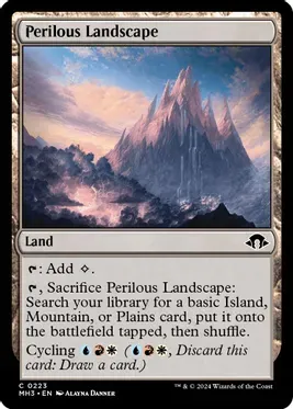 Perilous Landscape - Modern Horizons 3 (MH3)
Modern Horizons 3- (Español)