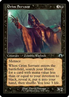 Grim Servant (Retro Frame) - Modern Horizons 3 (MH3)
Modern Horizons 3