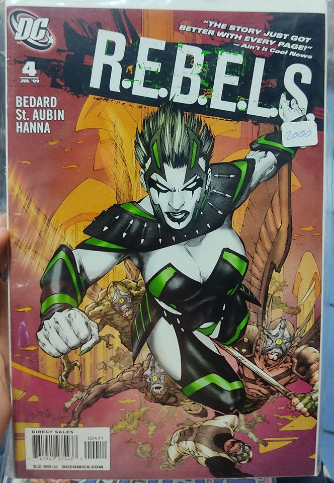 BA6 Rebels Issue 4 DC Comics Ingles