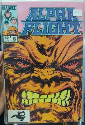 BA6 Alpha Flight Issue 10 Marvel Comics Ingles
