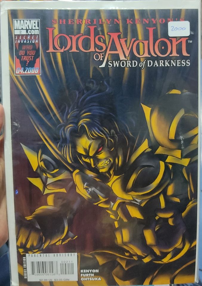 BA6 Lords of Avalon Sword of Darkness Issue 2 Ingles