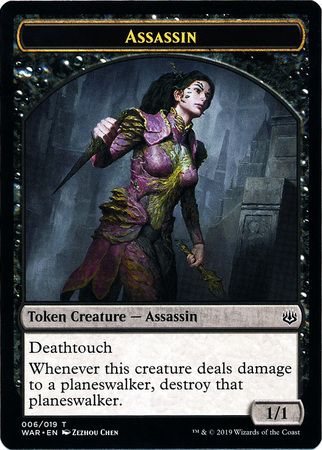 Assassin Token 006/019 War of the Spark Singles (Español)