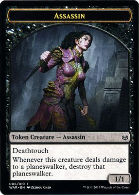 Assassin Token 006/019 War of the Spark Singles (Español)