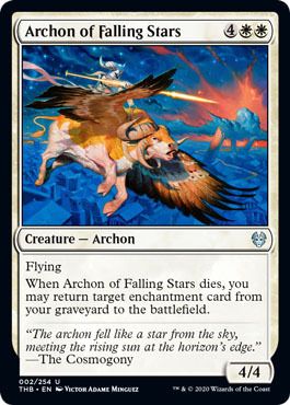Archon of Falling Stars 002/254 - Theros: Beyond Death Singles (Español)