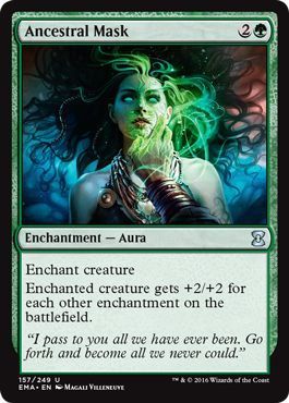 SJ Ancestral Mask 157/249 Eternal Masters Singles