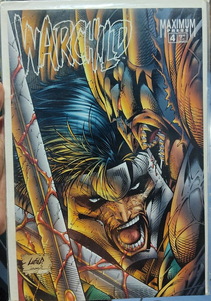 BA6 Warchild Issue 4 Maximun Press Comics Ingles