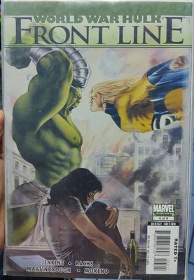 BA6 World War Hulk Front Line Issue 5 Marvel Comics Ingles
