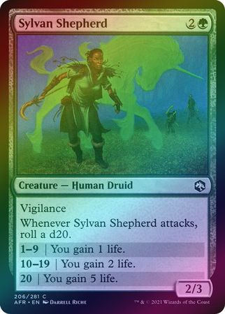 Sylvan Shepherd 206/281 - Foil
Adventures in the Forgotten Realms Foil Singles