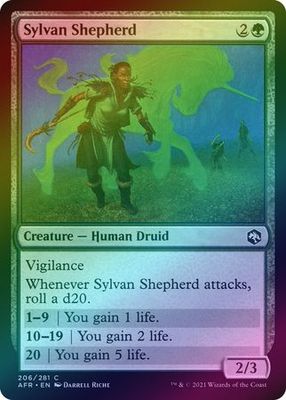 Sylvan Shepherd 206/281 - Foil
Adventures in the Forgotten Realms Foil Singles