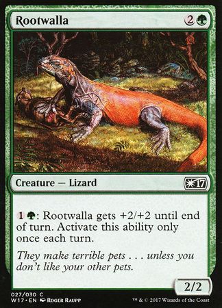 Rootwalla - 27/30 - W17 Promo
Welcome Deck 2017 English Singles(Español)