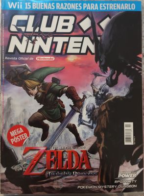 TS Club Nintendo Ano 15 Numero 11 Zelda Twilight Princess